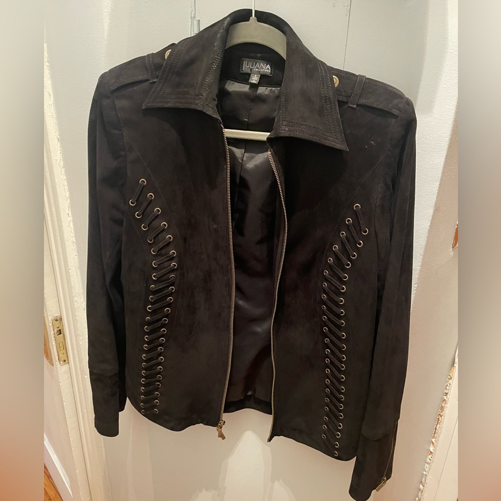 Juliana suede leather jacket